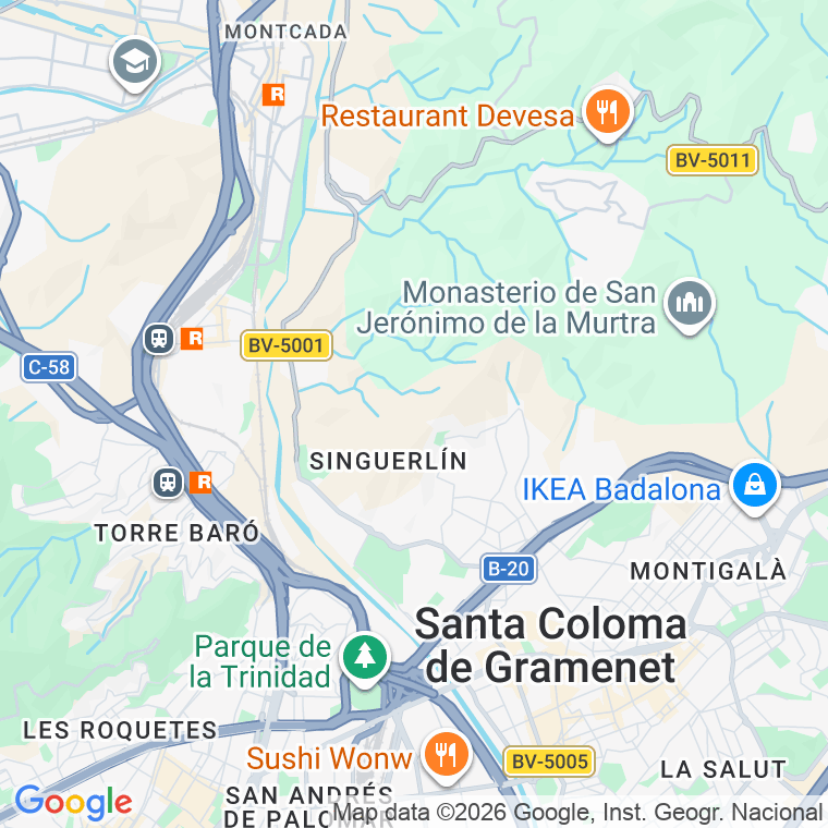 Código postal de Nobel en Santa Coloma de Gramanet