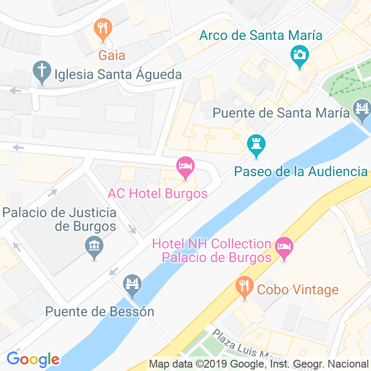 Código Postal calle Isla, Avda De La en Burgos