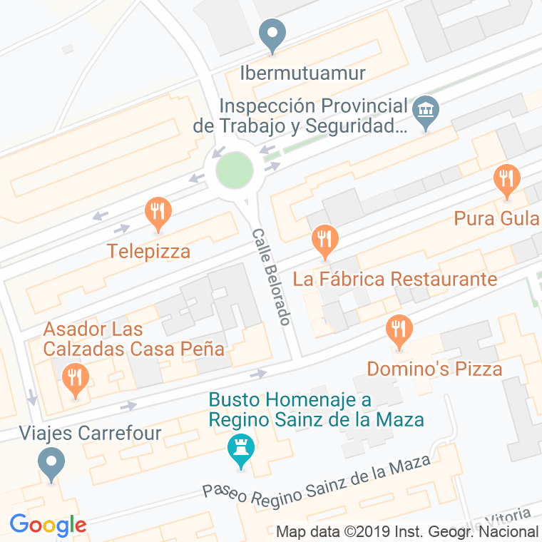 Código Postal calle Belorado en Burgos