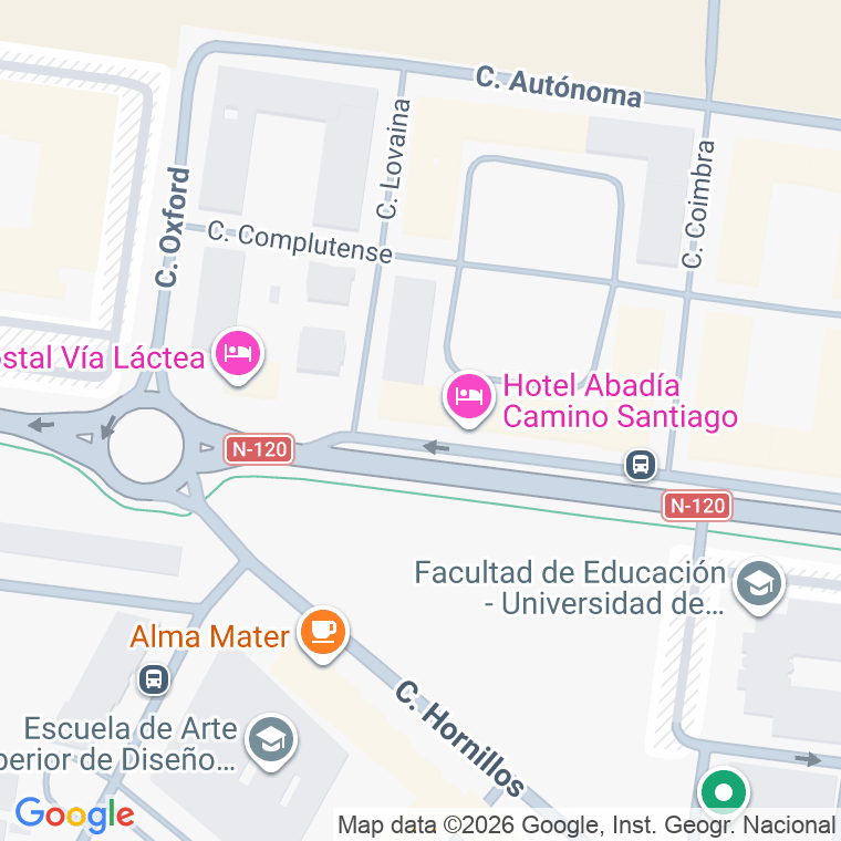 Código postal de Rey, Del, Plaza en Burgos