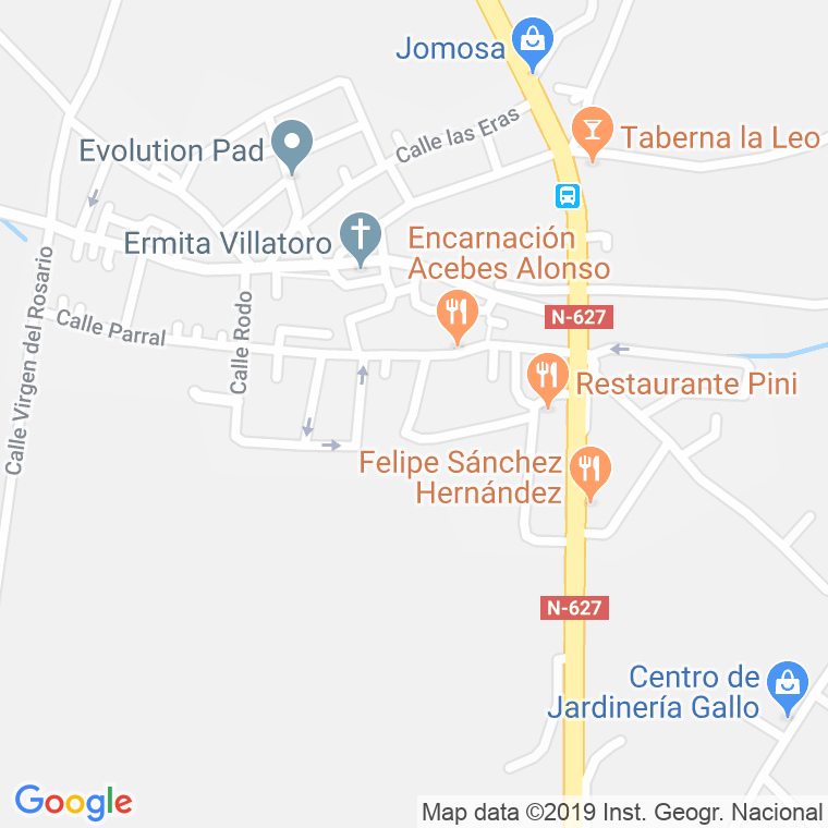 Código postal de Acedera (barrio de Villatoro) en Burgos