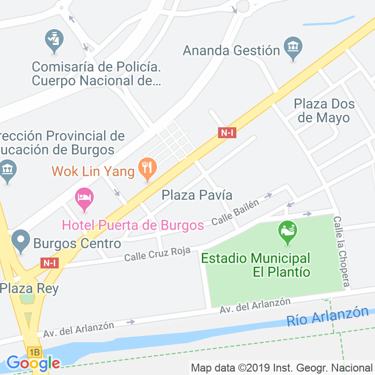 Código postal de Alhucemas en Burgos