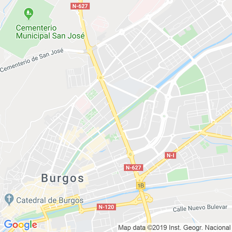 Código postal de Cantabria, Avenida en Burgos