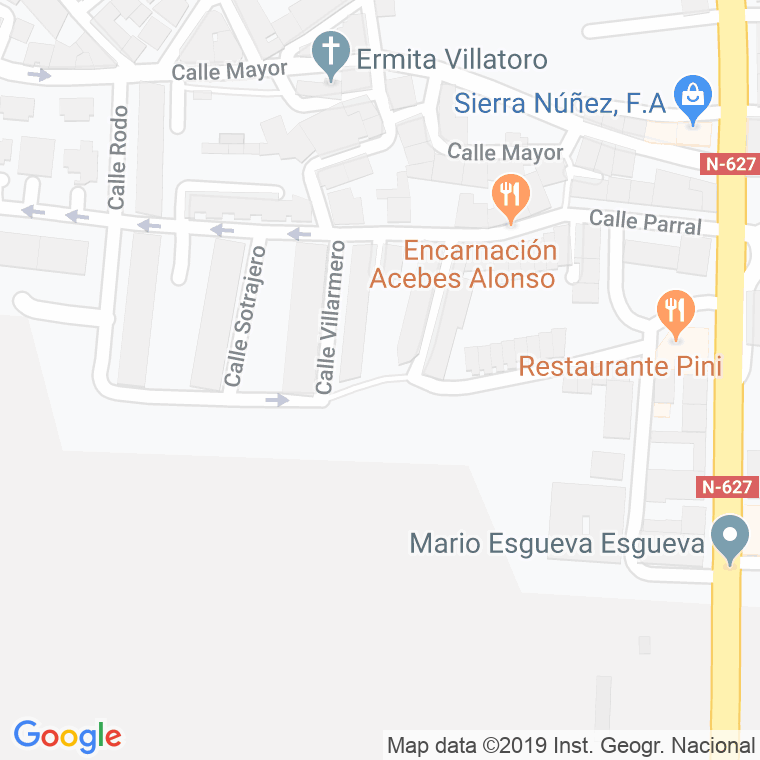 Código postal de Castaños (barrio de Villatoro) en Burgos