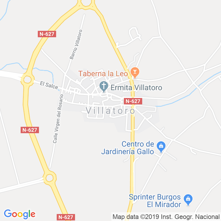 Código postal de Centeno (villatoro) en Burgos