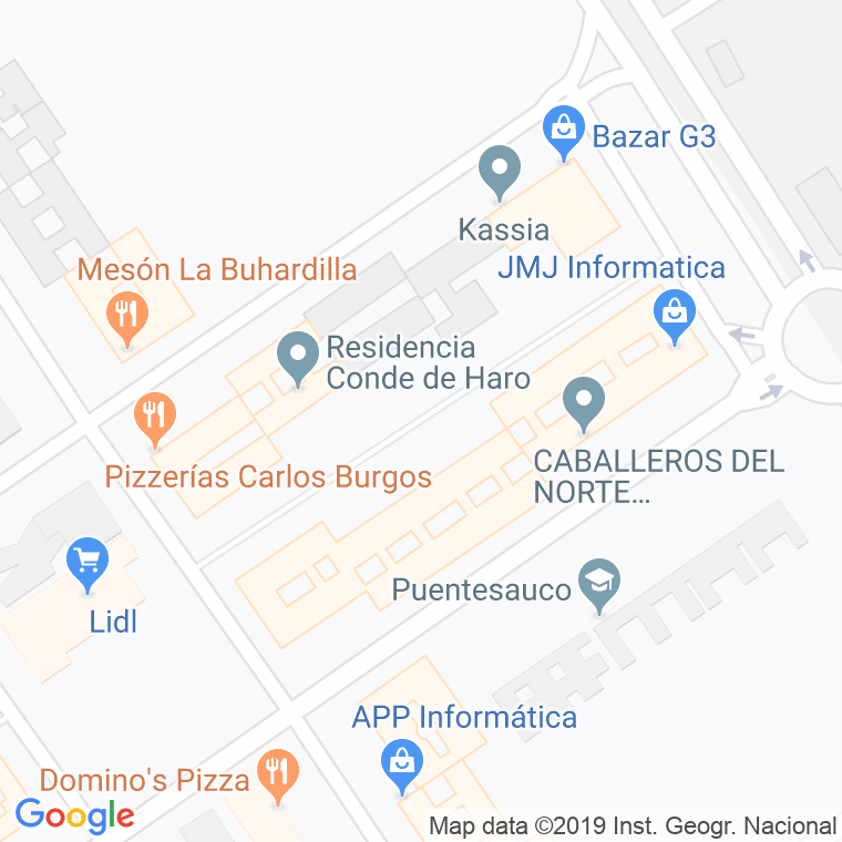Código Postal calle Conde De Haro en Burgos