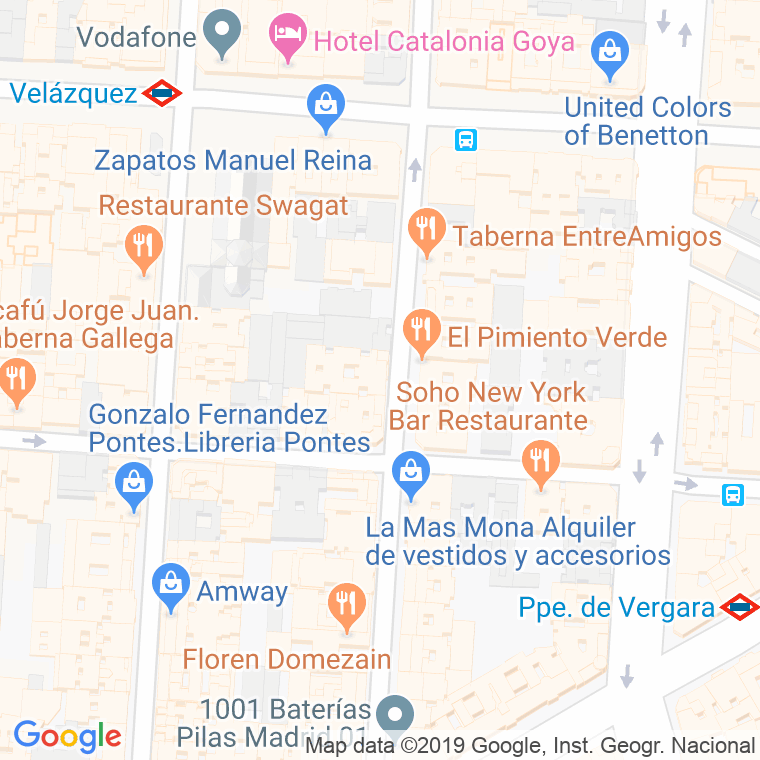 Código postal de Covadonga, Plaza en Burgos