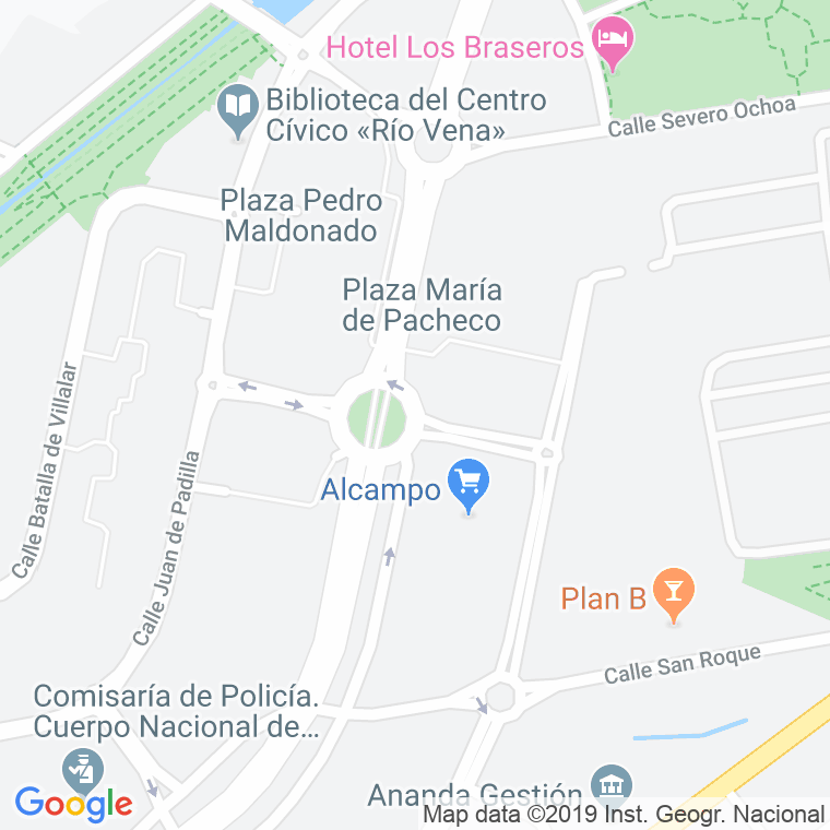 Código postal de Juan Bravo en Burgos