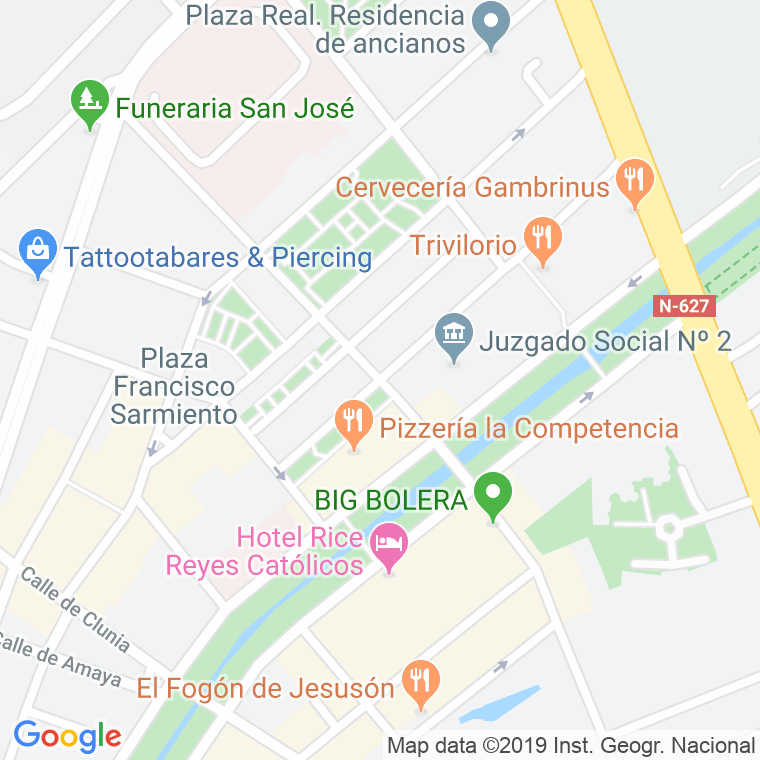 Código postal de Leon Xiii en Burgos