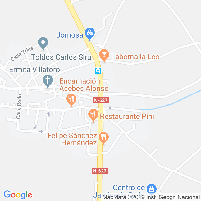 Código postal de Mayor (barrio de Villatoro) en Burgos