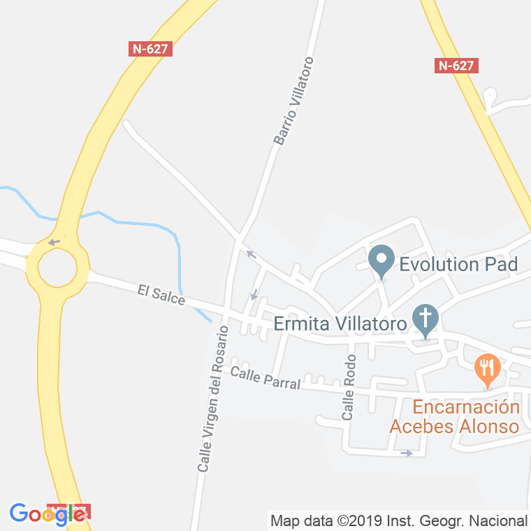 Código postal de Morera (barrio de Villatoro) en Burgos