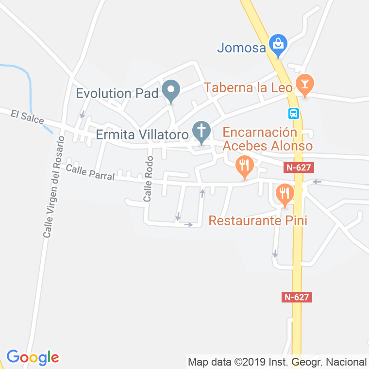 Código postal de Parral, el (barrio de Villatoro) en Burgos