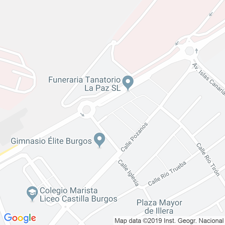 Código postal de Pintor Goya en Burgos