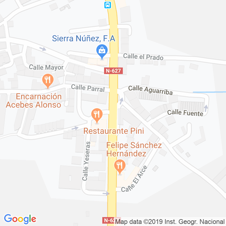 Código postal de San Salvador (barrio de Villatoro), Plaza en Burgos