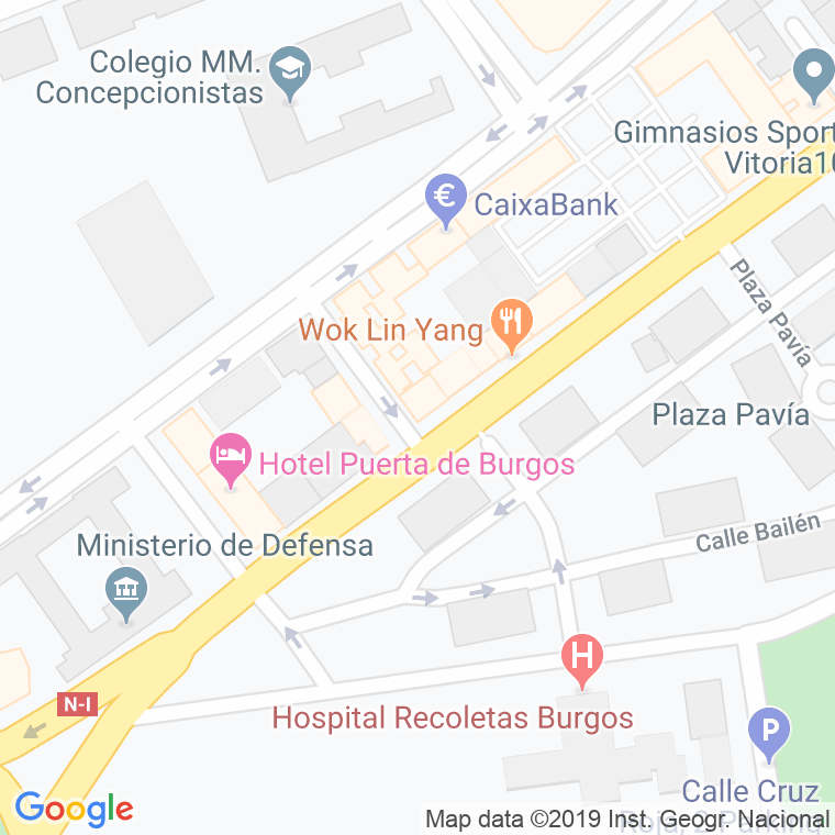 Código postal de Tesorera en Burgos