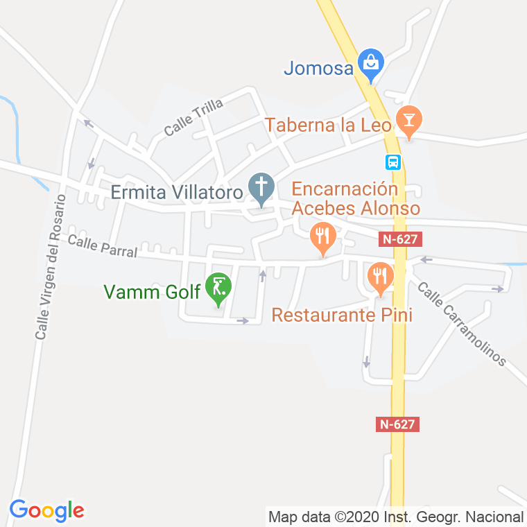 Código postal de Villarmero (barrio de Villatoro) en Burgos