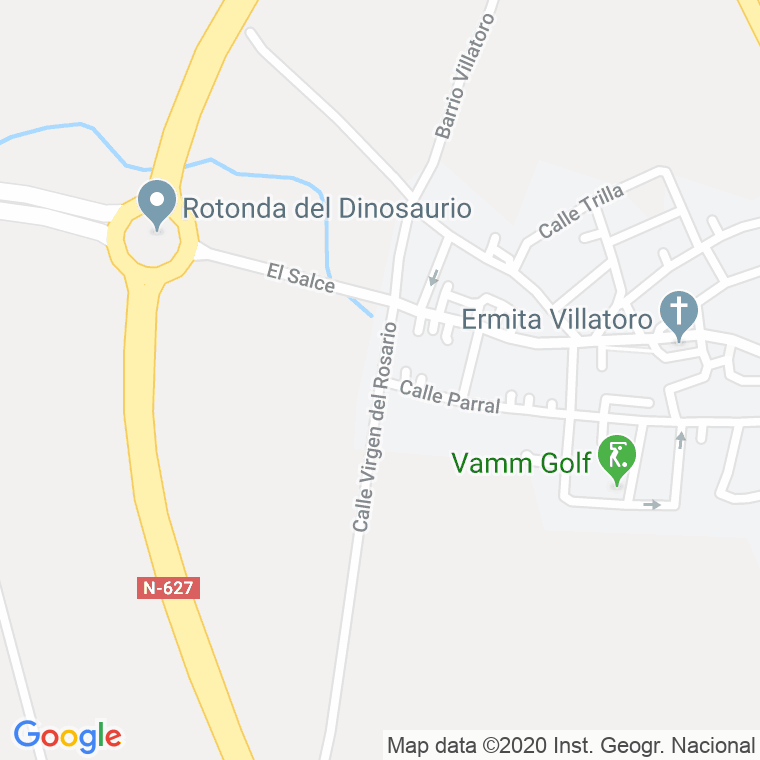 Código postal de Virgen del Rosario (barrio de Villatoro) en Burgos