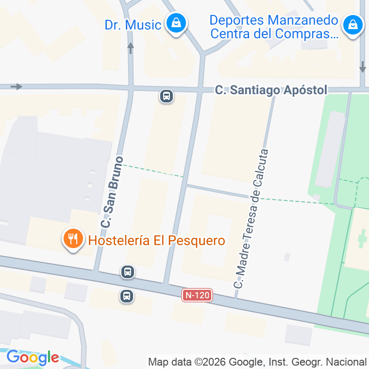 Código postal de Calle Canonigo Isidoro Diaz Mur en Burgos