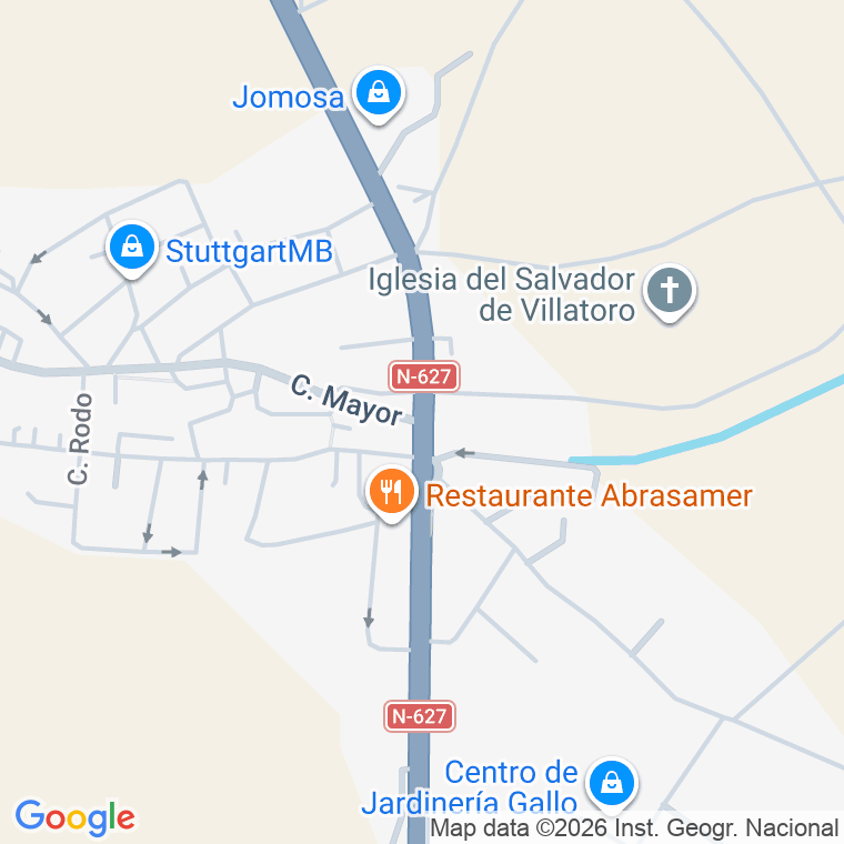 Código postal de Logroño, Carretera en Burgos