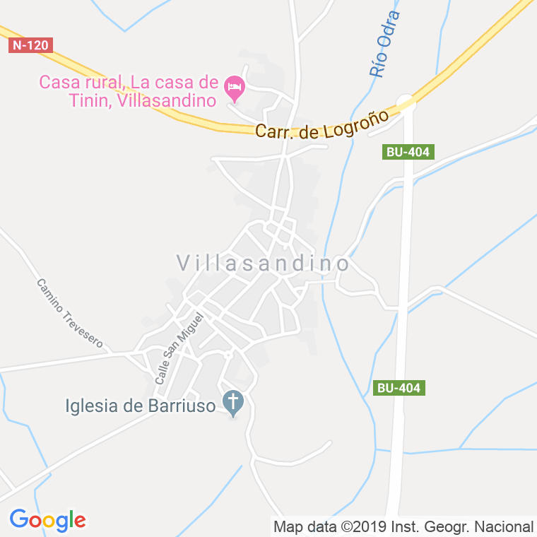 Código Postal de Villasandino en Burgos