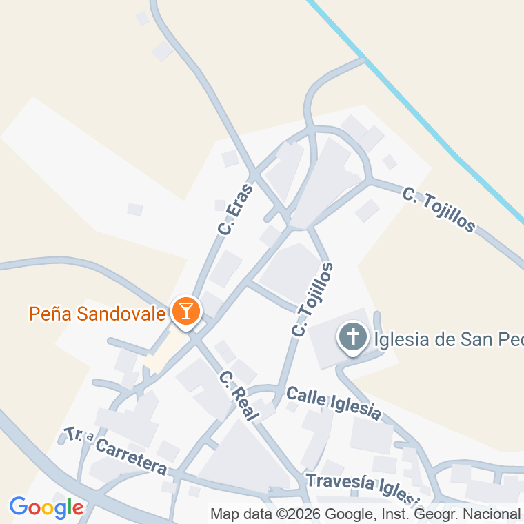 Código postal de Calle Don Angel Garcia en Sandoval de la Reina