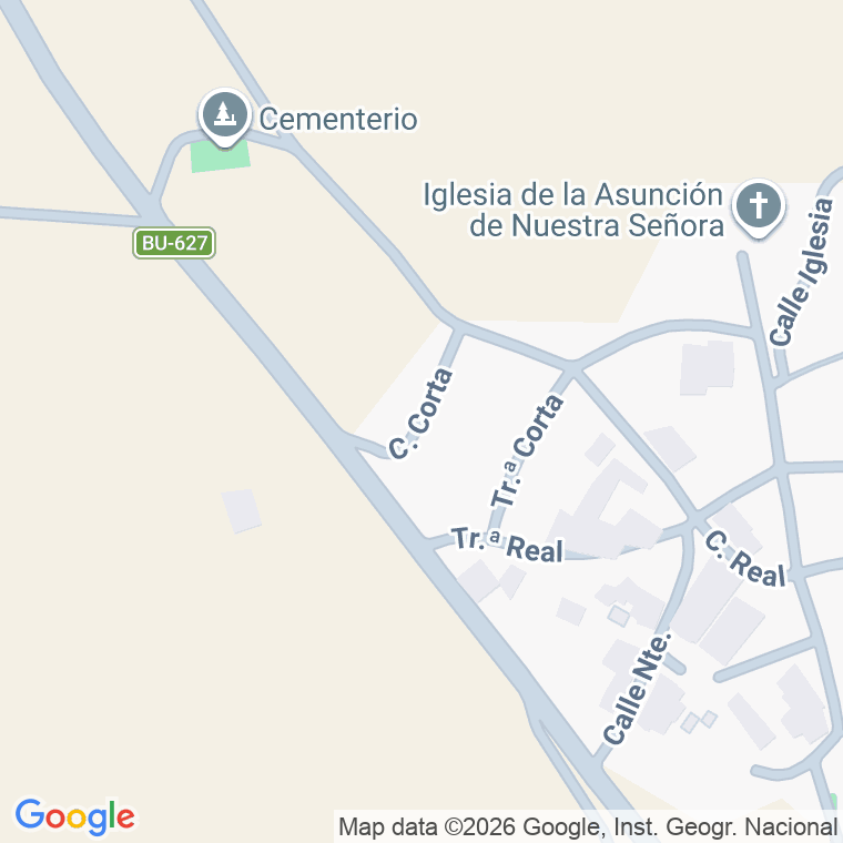 Código postal de Calle Corta en Olmos de la Picaza