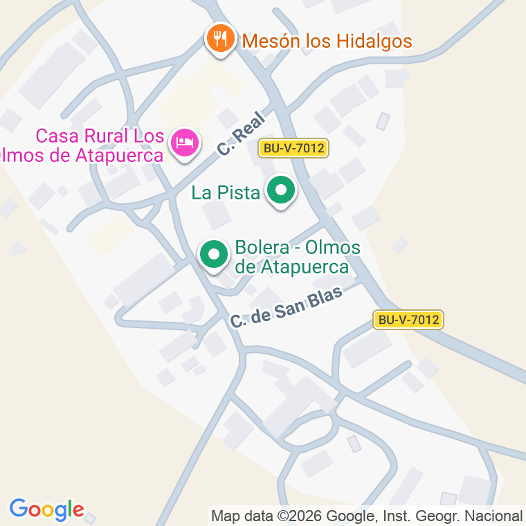 Código postal de Calle Enmedio en San Juan de Ortega