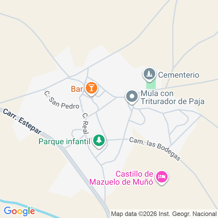 Código postal de Mazuelo de Muño en Burgos