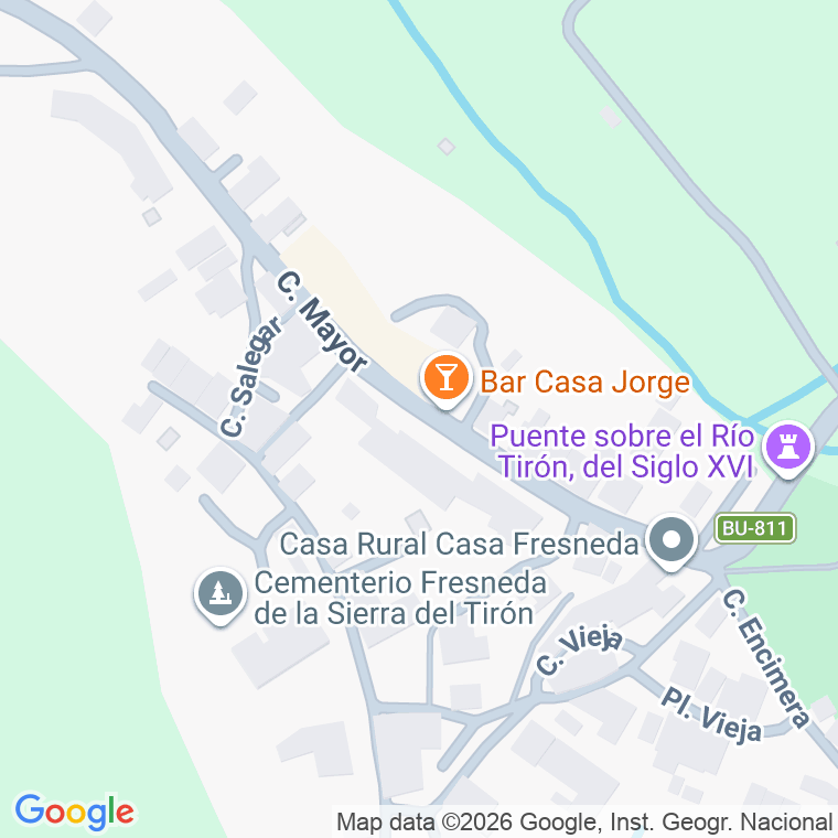 Código postal de Calle Navarijo en Fresneda la Sierra Tiron