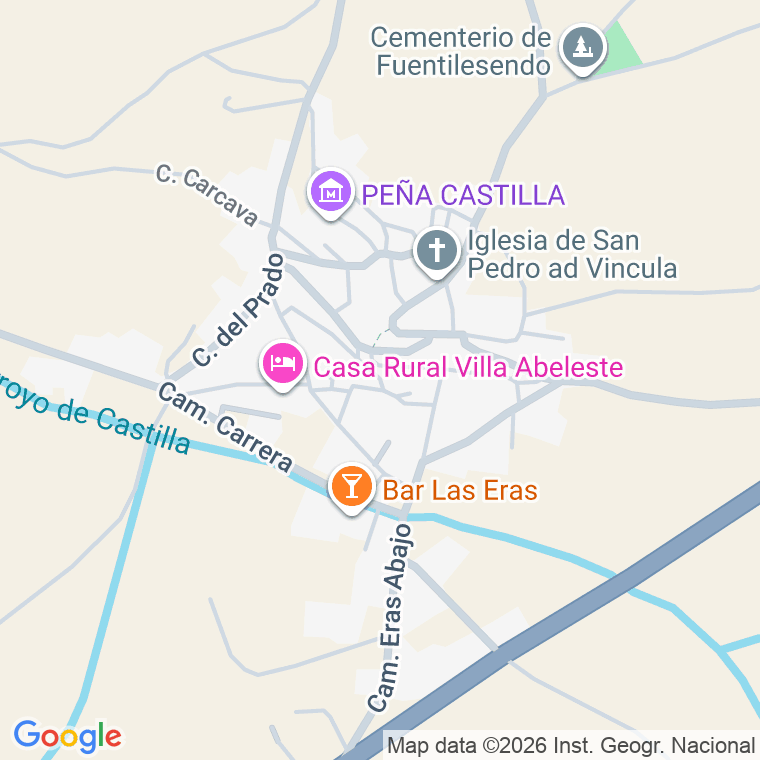 Código postal de Plaza Ayuntamiento en Fuentelisendo