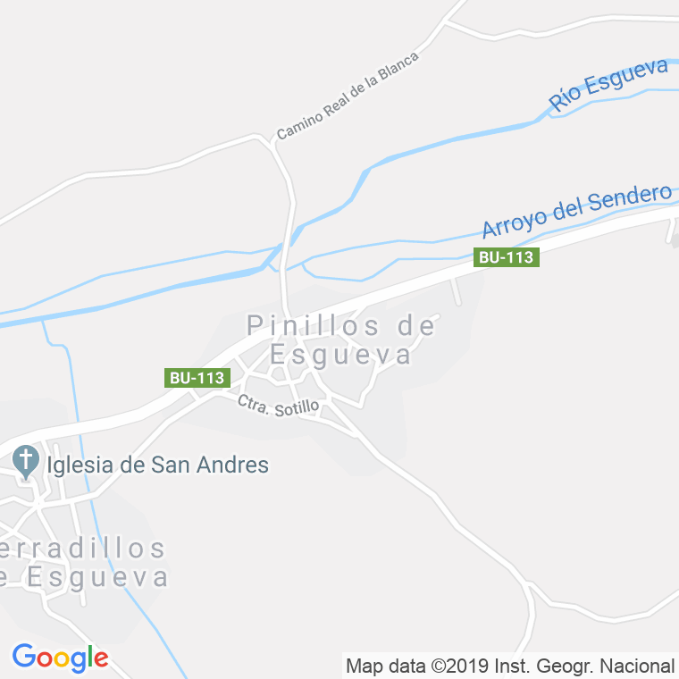 Código Postal de Pinillos De Esgueva en Burgos