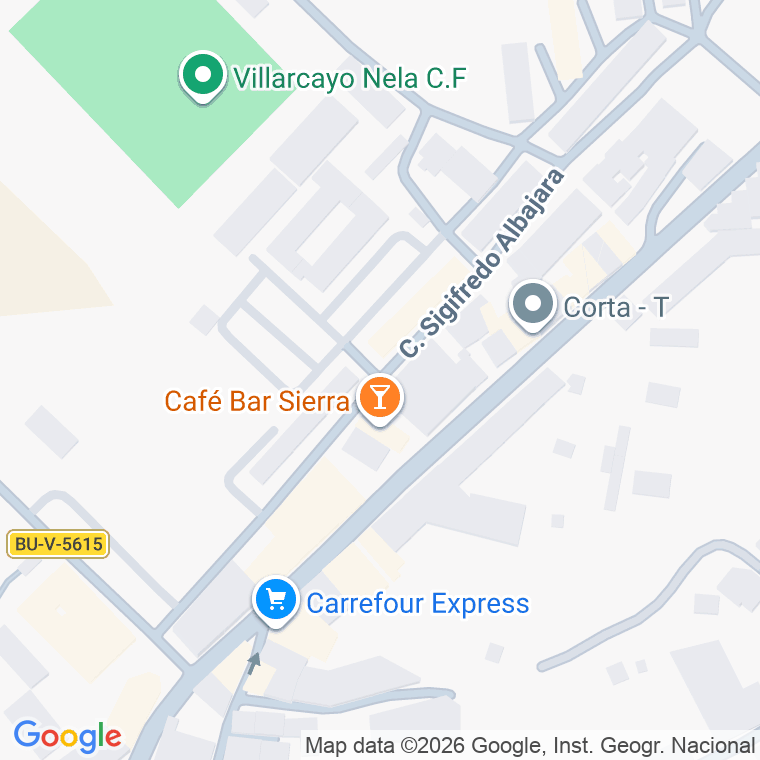Código postal de Calle Sigifredo Albajara en Villarcayo