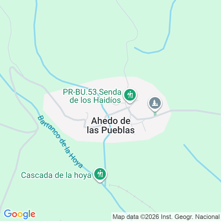 Código postal de Calle la Iglesia en Ahedo de las Pueblas