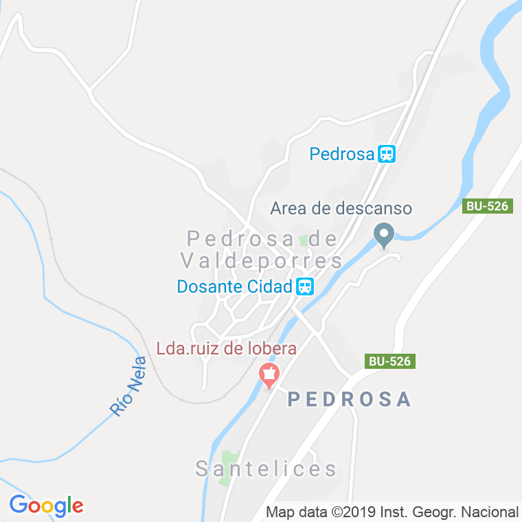 Código Postal de Pedrosa De Valdeporres en Burgos