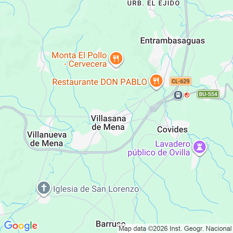 Código postal de Villasana de Mena en Burgos
