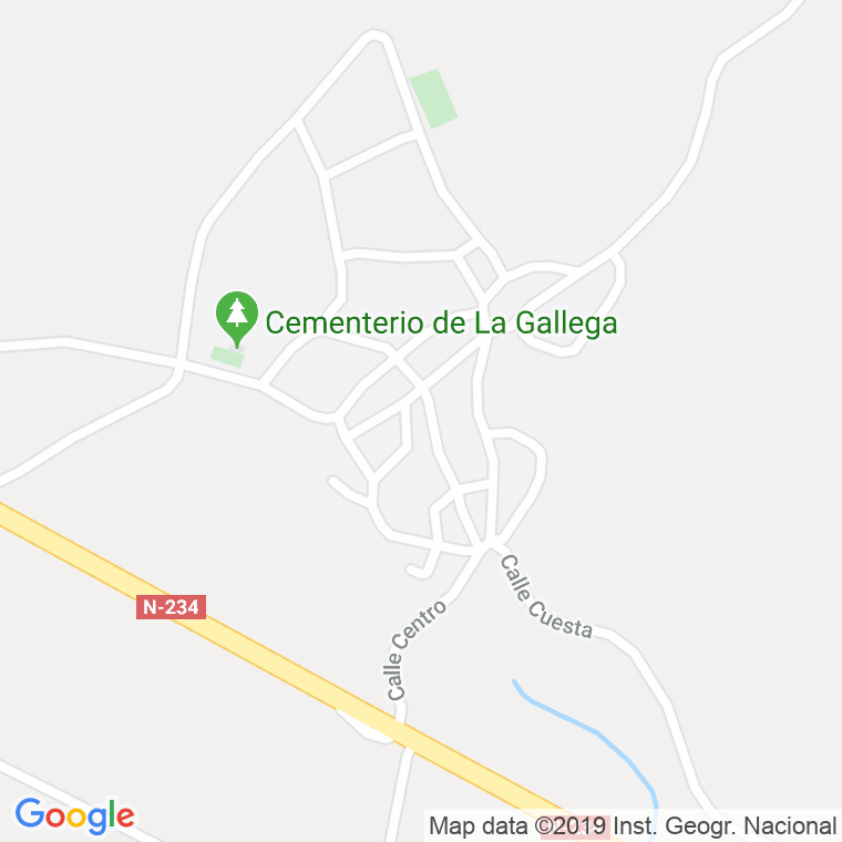 Código Postal de Gallega, La en Burgos