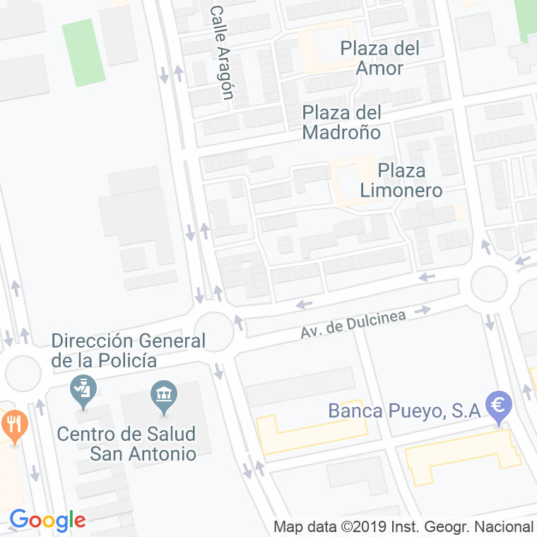 Código Postal calle Jara en Cáceres