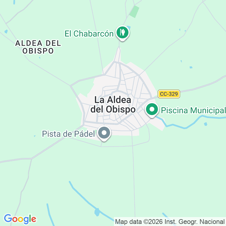 Código postal de Calle Jose Luis Gomez Solis en Aldea del Obispo (la)