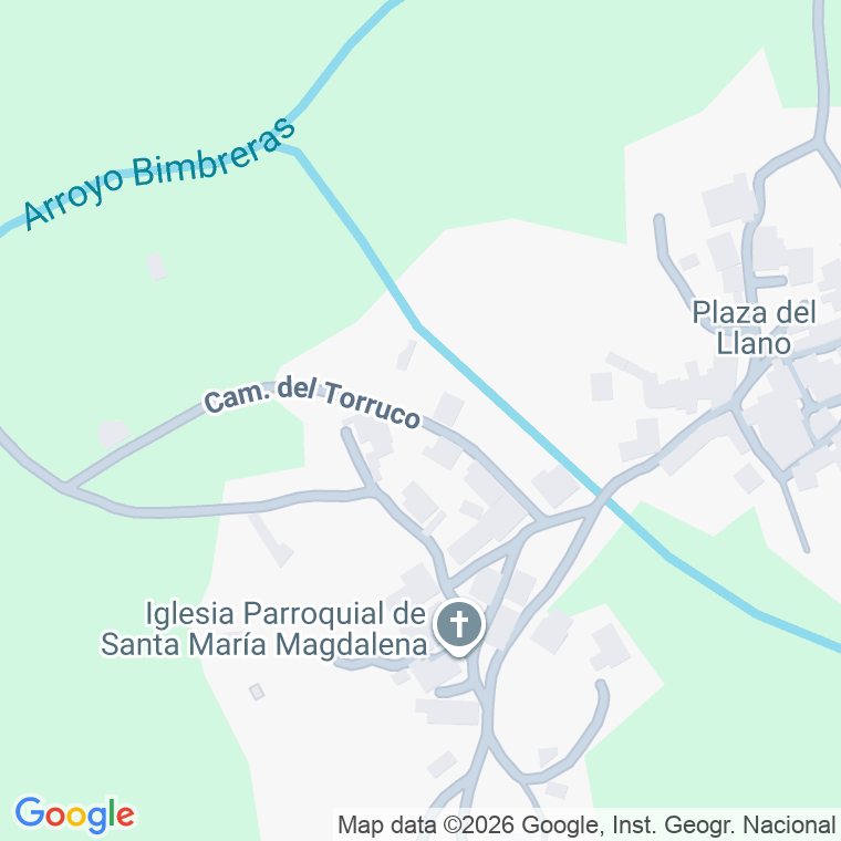 Código postal de Cmno Torruco del en Huertas de la Magdalena