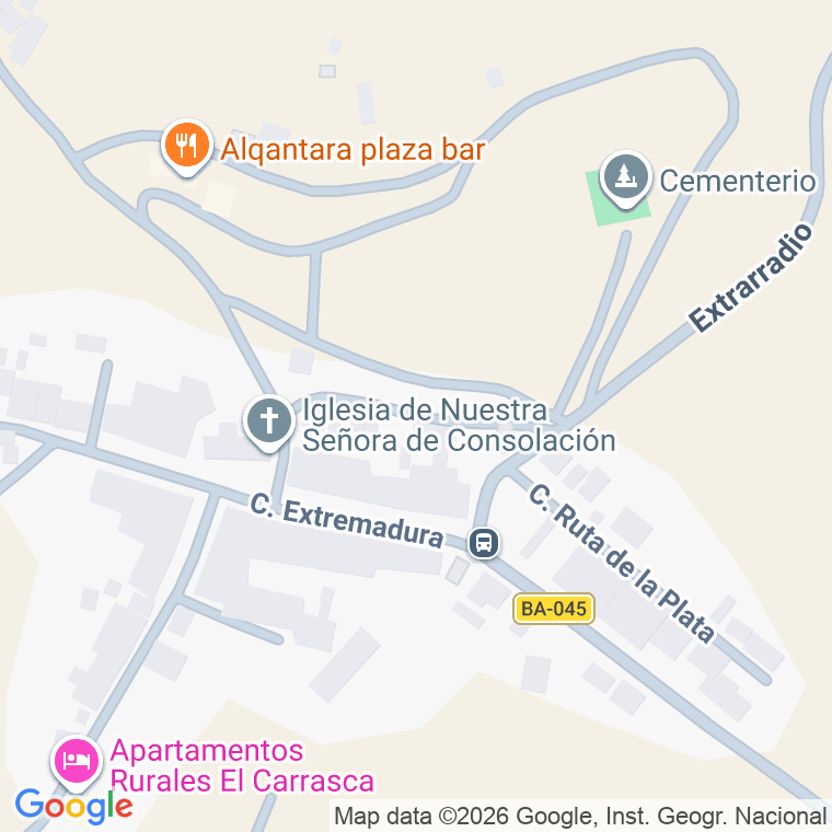 Código postal de Calle la Cuesta en Carrascalejo