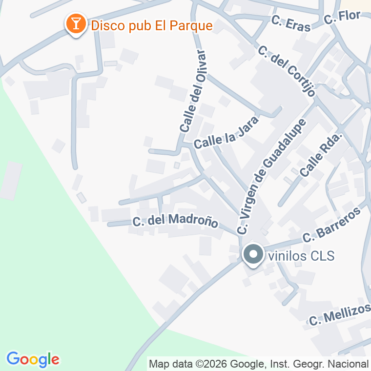 Código postal de Calle la Encina en Valdelacasa de Tajo