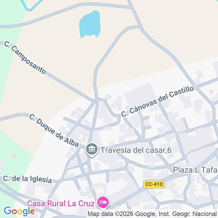 Código postal de Plaza de la Pasion en Gordo (el)