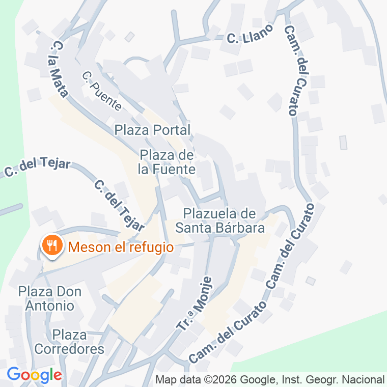 Código postal de Calle Iglesia (la) en Guijo de Santa Barbara