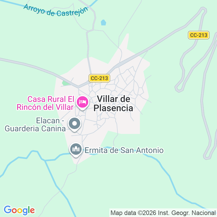 Código postal de Calle Murillo en Villar de Plasencia