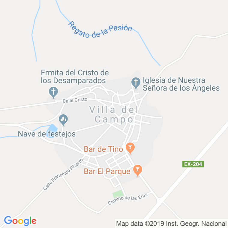 Código Postal de Villa Del Campo en Cáceres