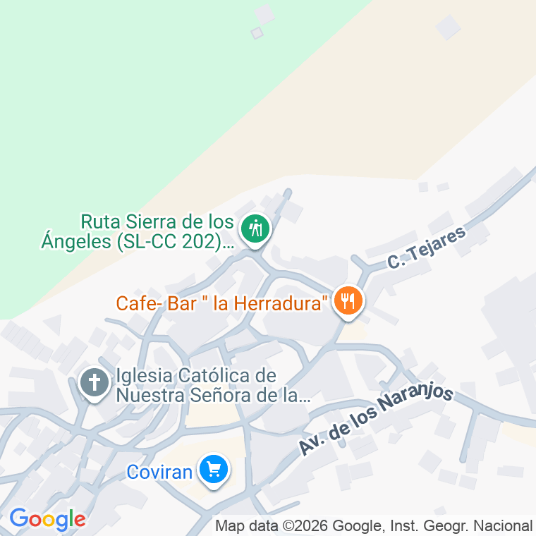 Código postal de Calle Chorro (del) en Torrecilla de los Angeles