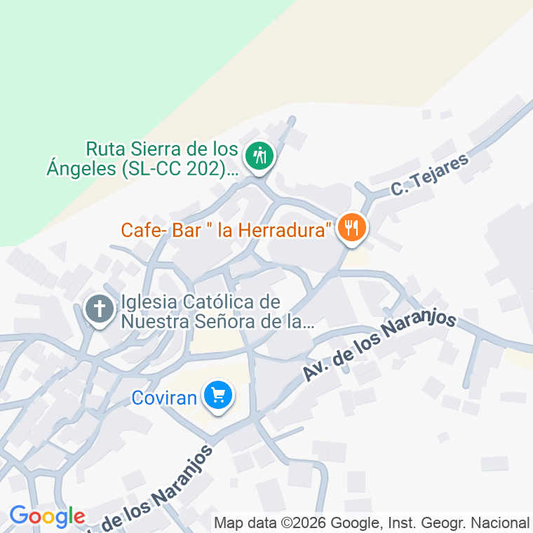 Código postal de Calle Fabian Gonzalez en Torrecilla de los Angeles