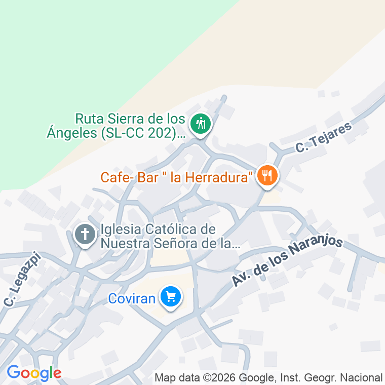 Código postal de Calle Gabriel y Galan en Torrecilla de los Angeles