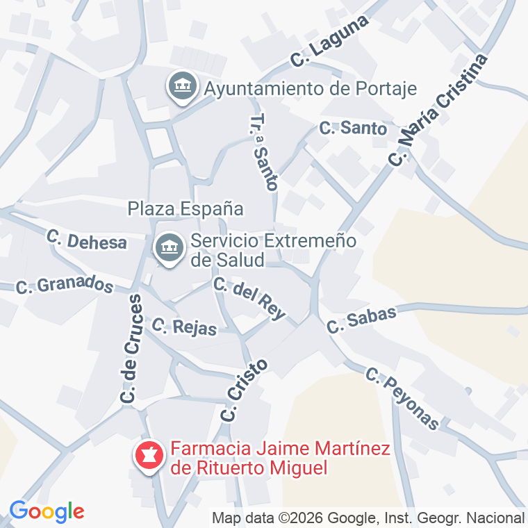 Código postal de Calle Gabriel y Galan en Portaje
