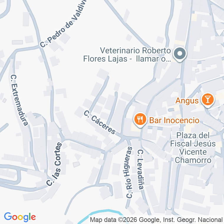 Código postal de Calle Plasencia en Valverde del Fresno